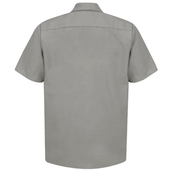 Red Kap Men's Short Sleeve Industrial Work Shirt
