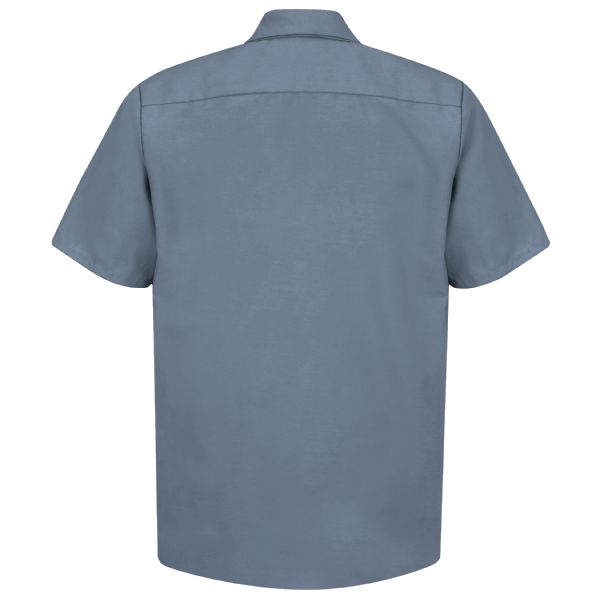 Red Kap Men's Short Sleeve Industrial Work Shirt