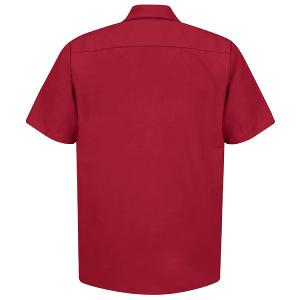 Red Kap Men's Short Sleeve Industrial Work Shirt