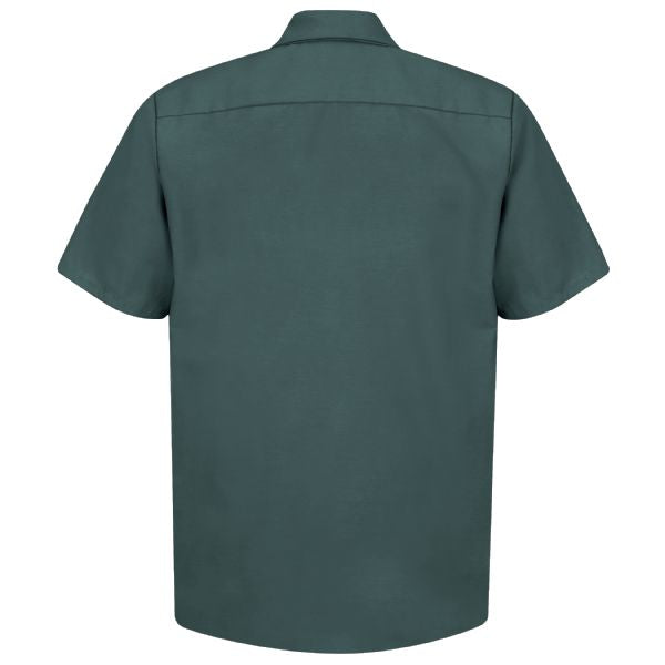 Red Kap Men's Short Sleeve Industrial Work Shirt
