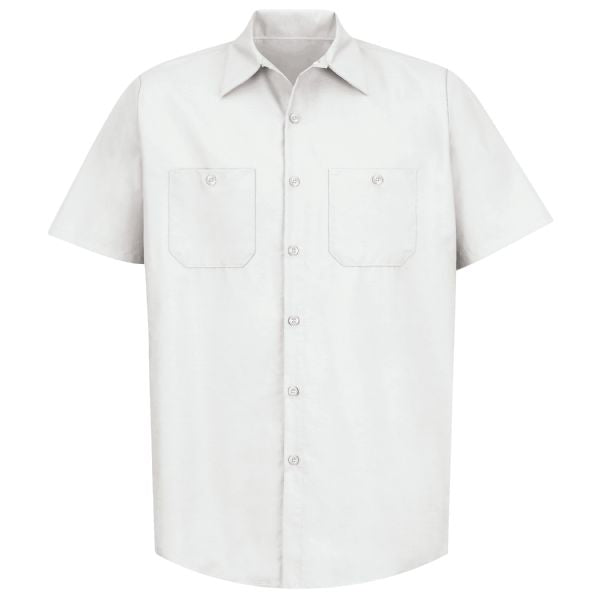 Red Kap Men's Short Sleeve Industrial Work Shirt