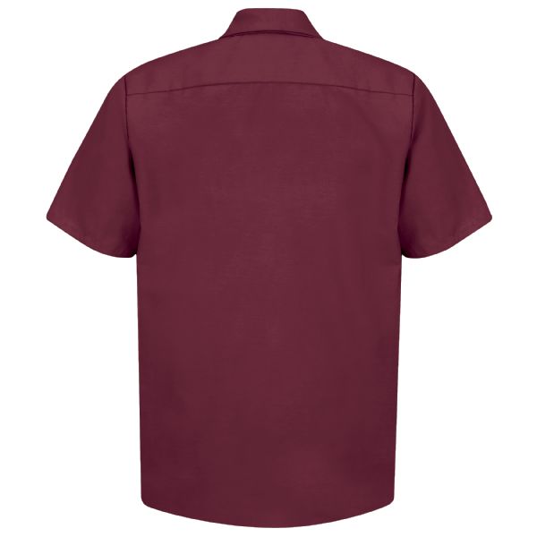 Red Kap Men's Short Sleeve Industrial Work Shirt