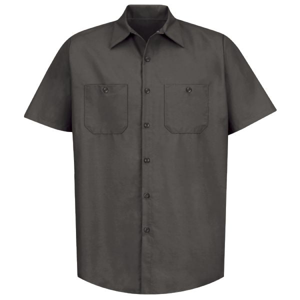 Red Kap Men's Short Sleeve Industrial Work Shirt
