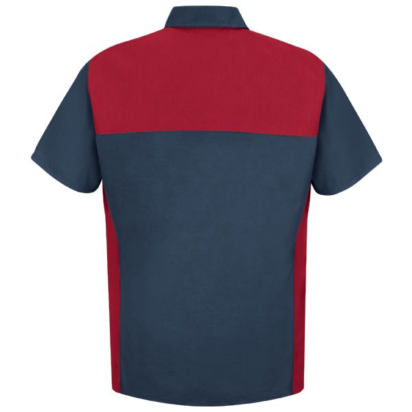 Red Kap Men's Short Sleeve Motorsports Shirt