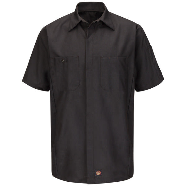 Red Kap Men's Short Sleeve Solid Crew Shirt