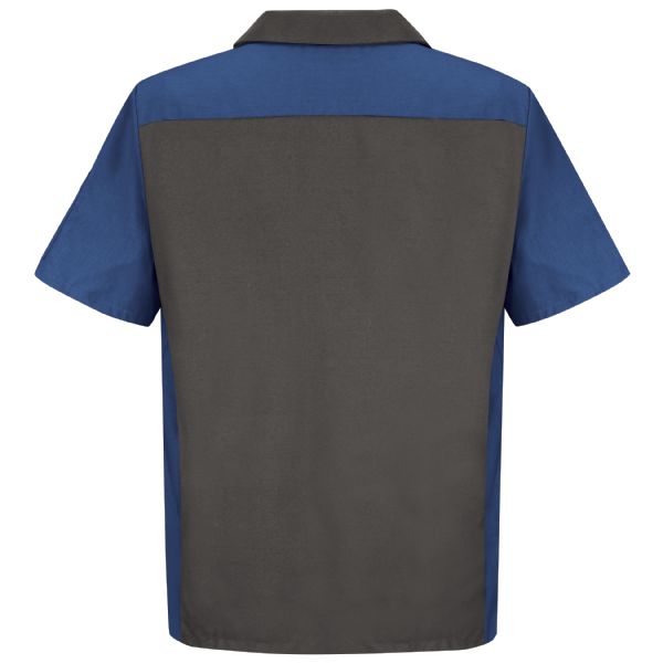 Red Kap Men's Short Sleeve Two-Tone Crew Shirt