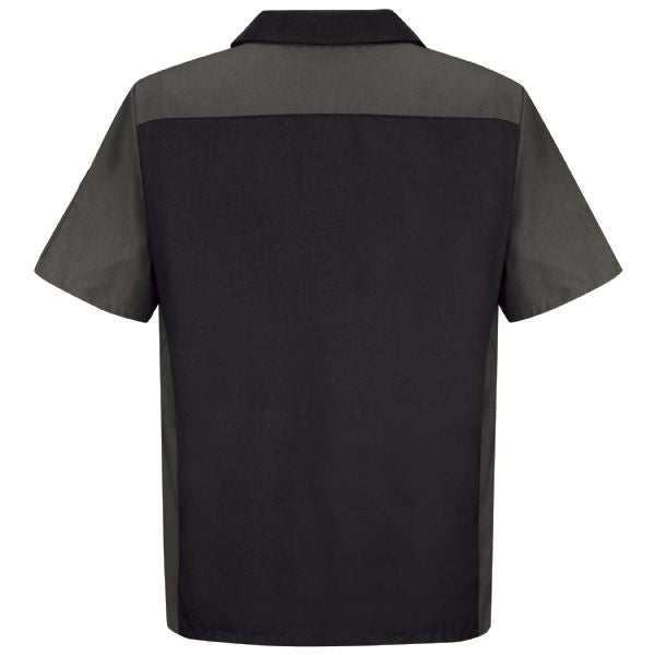 Red Kap Men's Short Sleeve Two-Tone Crew Shirt