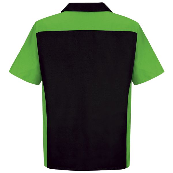 Red Kap Men's Short Sleeve Two-Tone Crew Shirt