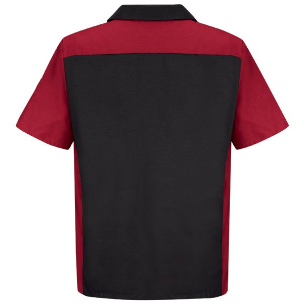 Red Kap Men's Short Sleeve Two-Tone Crew Shirt
