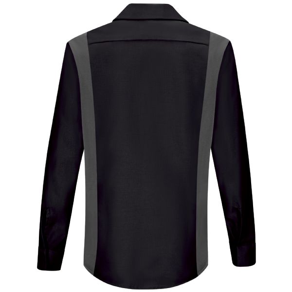 Red Kap Women's Long Sleeve Performance Plus Shop Shirt with OilBlok Technology