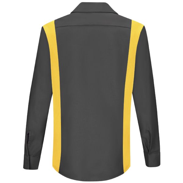 Red Kap Women's Long Sleeve Performance Plus Shop Shirt with OilBlok Technology