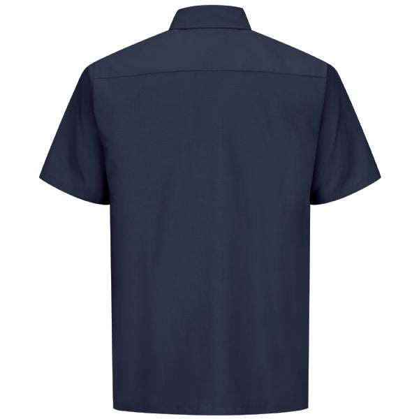 Red Kap Men's Short Sleeve Solid Rip Stop Shirt