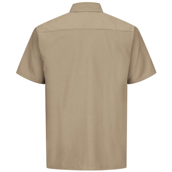 Red Kap Men's Short Sleeve Solid Rip Stop Shirt