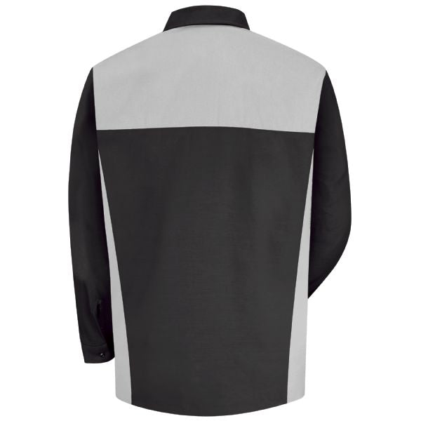 Red Kap Men's Long Sleeve Motorsports Shirt