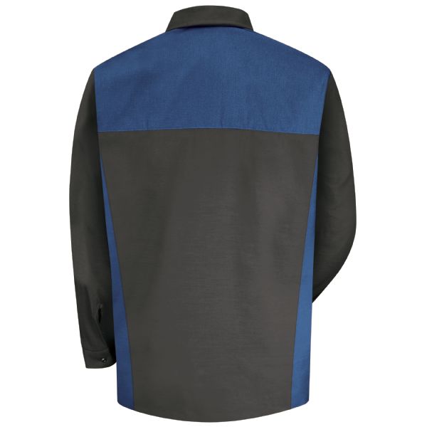Red Kap Men's Long Sleeve Motorsports Shirt