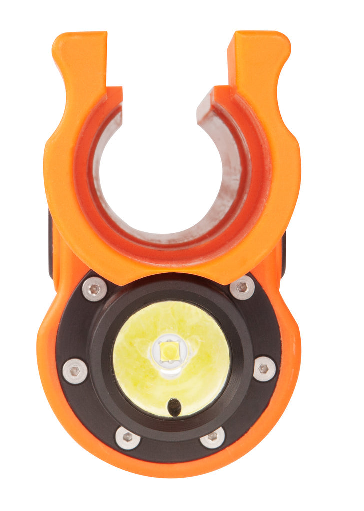 Night Stick Less-Lethal Orange Shotgun Forend Light with Green Laser for Mossberg 500/590/Shockwave