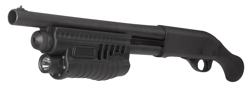 Night Stick Shotgun Forend Light with Green Laser for Remington 870/TAC-14
