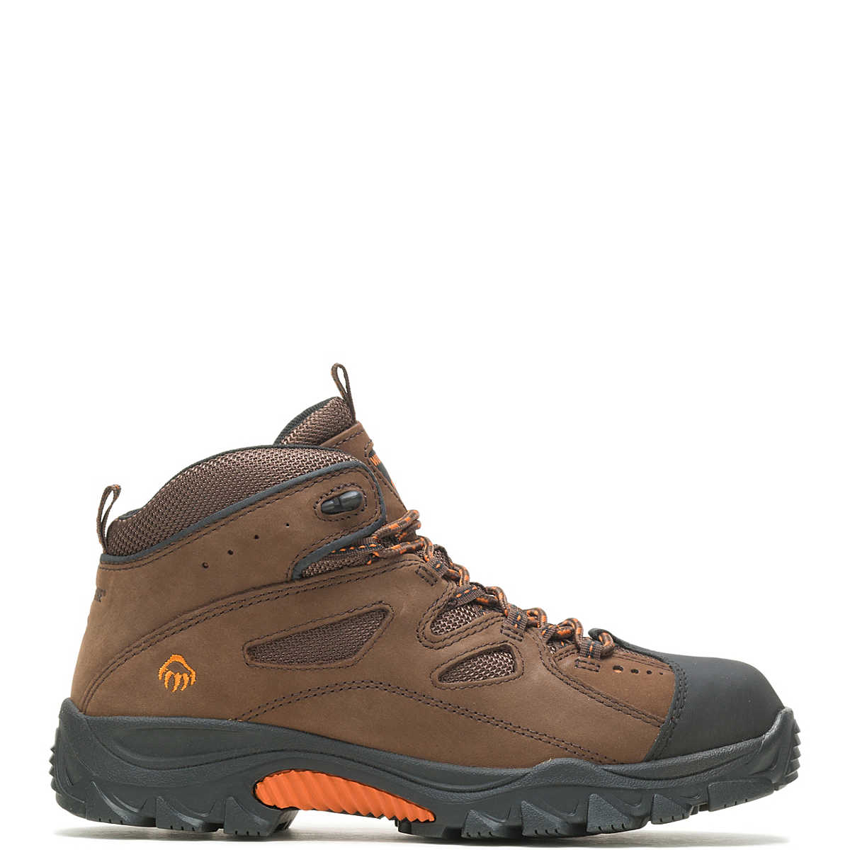 Wolverine Men's Hudson Steel-Toe Work Boot - Dark Brown/Black