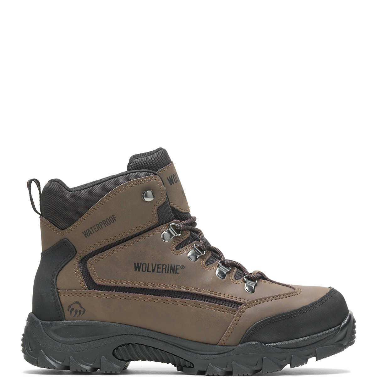 Wolverine Men's Spencer Waterproof Hiking Boot - Brown/Black