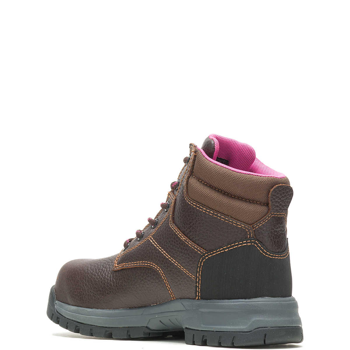 Wolverine Women's Piper Waterproof Composite-Toe 6" Work Boot - Brown