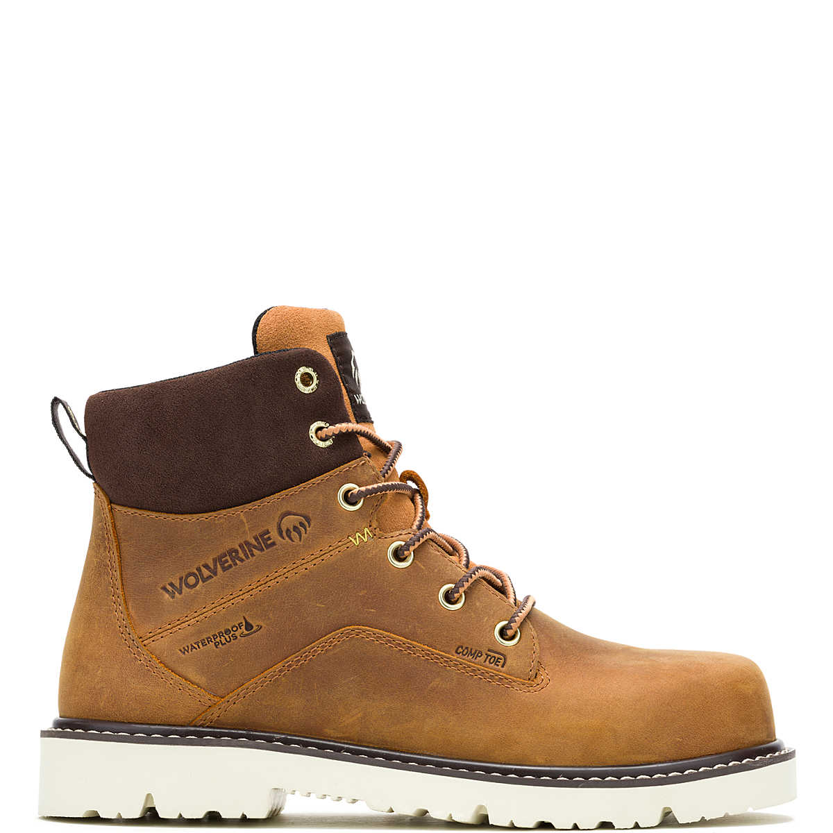 Wolverine Women's Revival 6" Composite-Toe Work Boot - Cashew