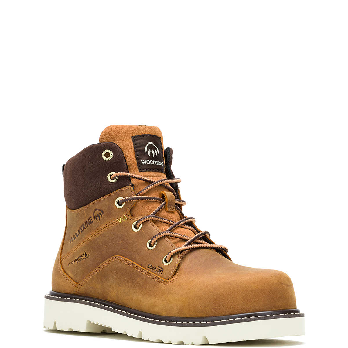 Wolverine Women's Revival 6" Composite-Toe Work Boot - Cashew
