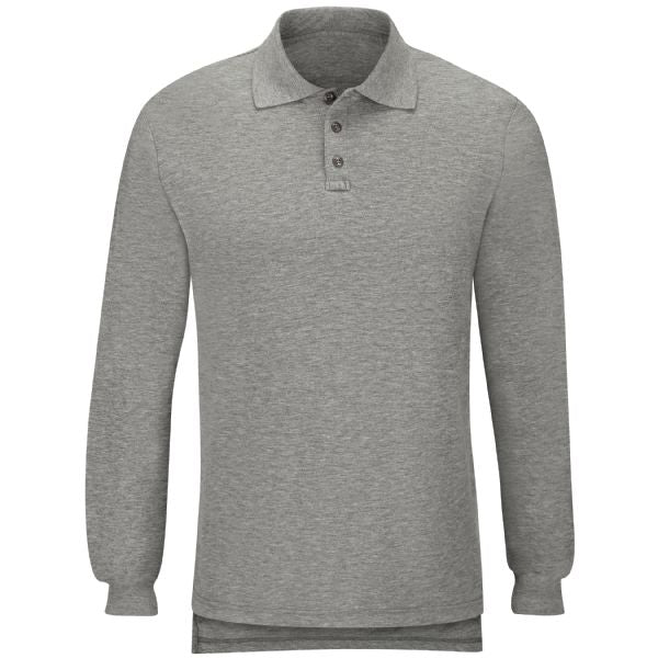Workrite Men's Long Sleeve Station Wear Polo Shirt