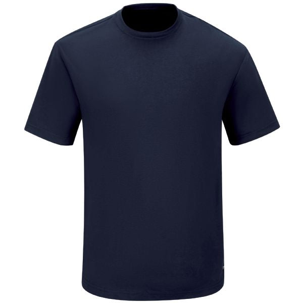 Workrite Men's Short Sleeve Station Wear Tee - Navy