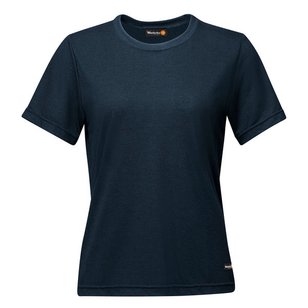 Workrite Women's Short Sleeve Tee - Navy