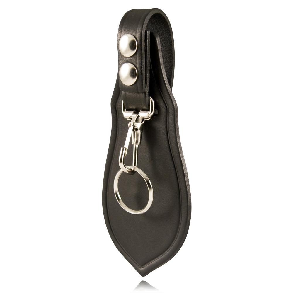 Boston Leather Key Holder w/ Protective Flap