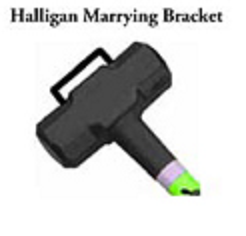 6lbs Hall Sledge (HIVIZ ORANGE) 24" Handle w/Reflective Tape