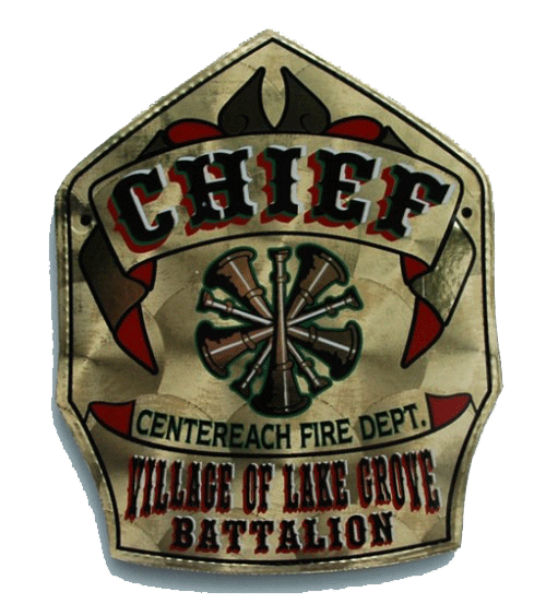 6" Custom Gold/Silver Leather Helmet Shield Style PASC1