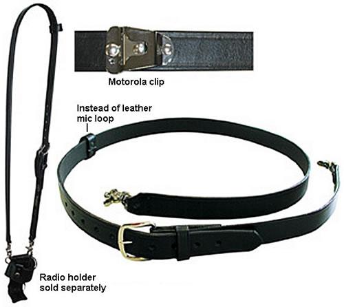FIREFIGHTER’S RADIO STRAP WITH MOTOROLA CLIP