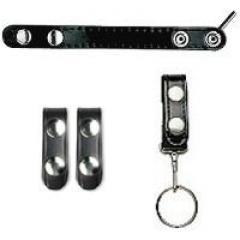 Boston Leather Belt Keeper Combo Pack