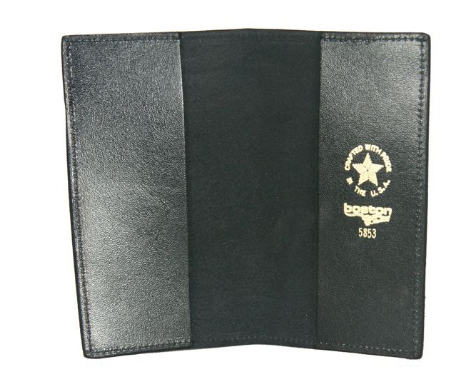 Boston Leather Milwaukee Day Book Holder