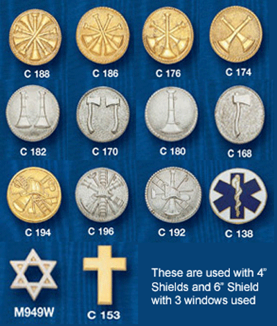 Fire Helmet Shield Style ST2B