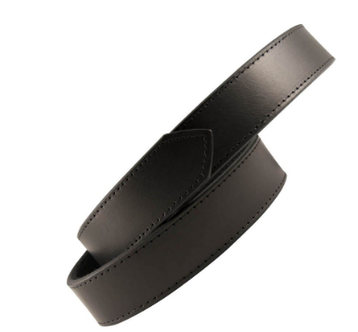 Boston Leather 1-1/2" Reversible Hook and Loop Lined Inner System Belt (Value Line)