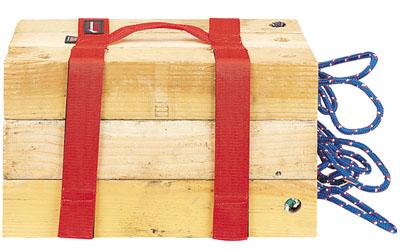 343 Fire Cribbing Strap Totes