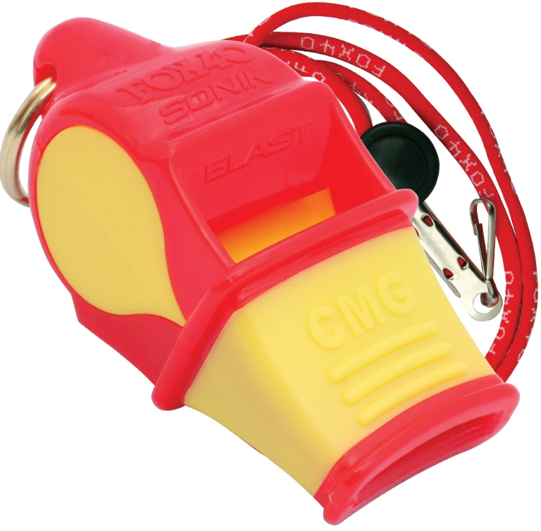 FOX 40 Sonik Blast CMG Safety with Breakaway Lanyard