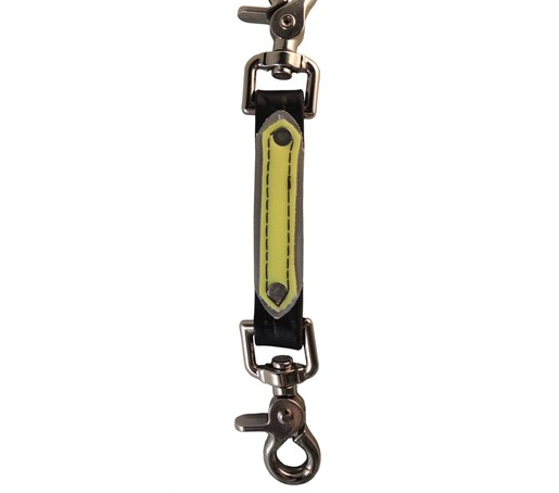 Illuminating Foxfire/Box Alarm Leather Anti-Sway Strap