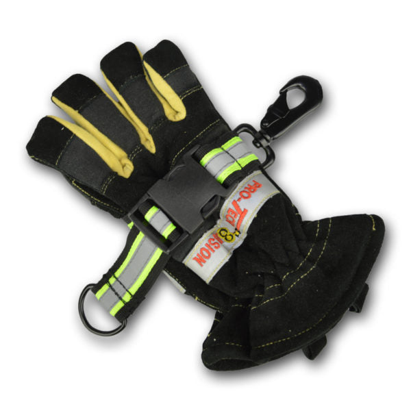Lightning X Heavy-Duty Firefighter Turnout Gear Glove Strap w/Reflective