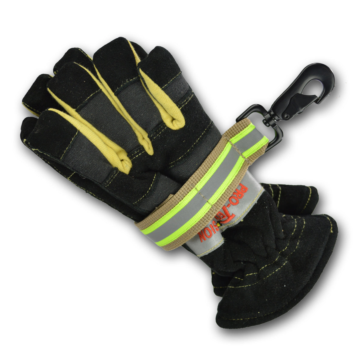 Lightning X Heavy-Duty Firefighter Turnout Gear Glove Strap w/Reflective