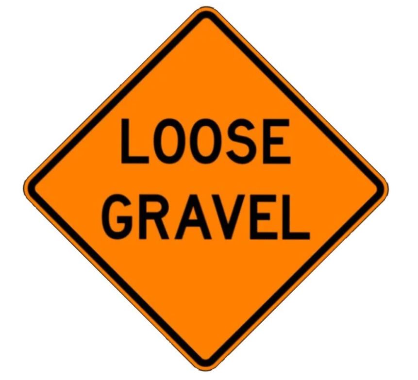 36" Orange Traffic Safety Roll Up Sign