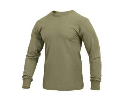 Rothco Long Sleeve Solid Cotton T-Shirt