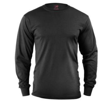 Rothco Long Sleeve Solid Cotton T-Shirt