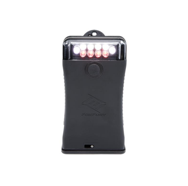 Foxfury Scout Clip Light with White and Red LEDs