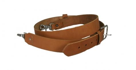 Boston Leather 1 1/2' Width Radio Strap (No Line)