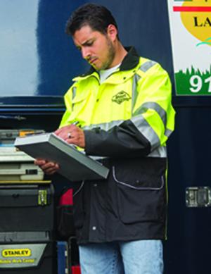 Game Sportswear The Black Bottom 6 in 1 Hi Vis Jacket