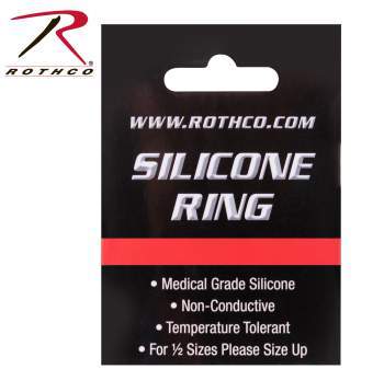Rothco Thin Red Line Silicone Ring