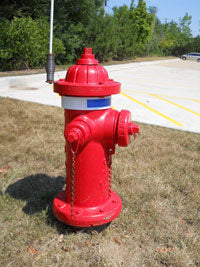 Hydra-View Reflective Fire Hydrant Collars